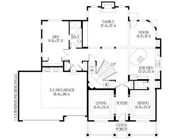1st Floor Plan, 035H-0027