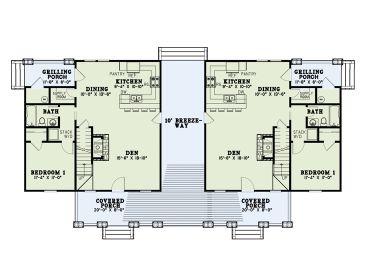 1st Floor Plan, 025M-0075