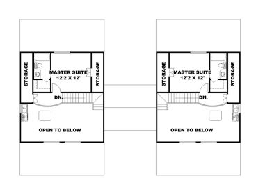 2nd Floor Plan, 012M-0006
