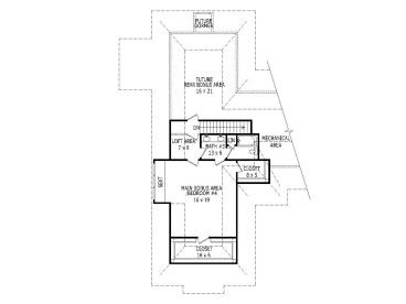 2nd Floor Plan, 062H-0101