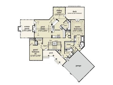 Floor Plan, 053H-0019