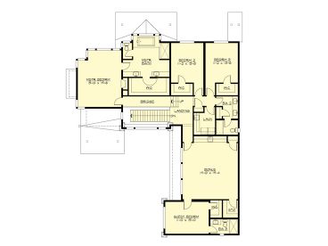 2nd Floor Plan, 035H-0145