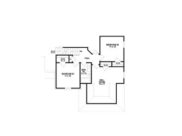 2nd Floor Plan, 006H-0183