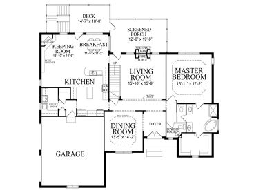 1st Floor Plan, 049H-0003