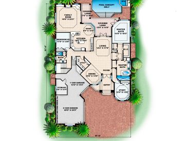 1st Floor Plan, 040H-0024