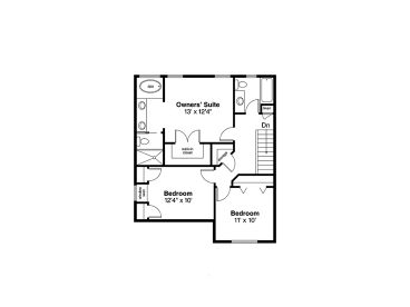 2nd Floor Plan, 051H-0420