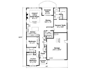 Floor Plan, 051H-0314