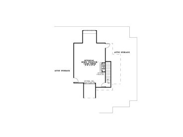 2nd Floor Plan, 025H-0147