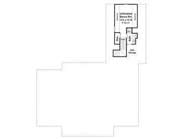 2nd Floor Plan, 001H-0175