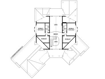 2nd Floor Plan, 035H-0017