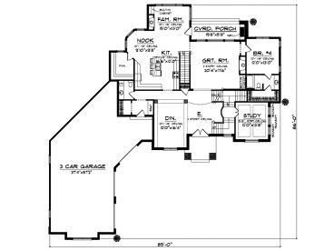 1st Floor Plan, 020H-0224