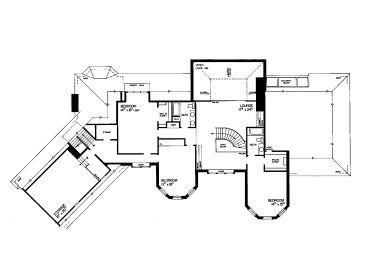 2nd Floor Plan, 057H-0010
