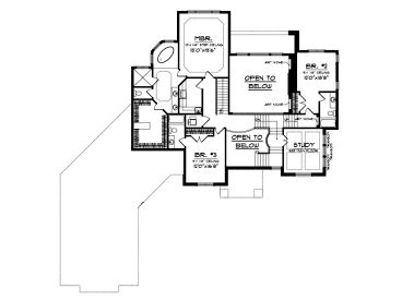 2nd Floor Plan, 020H-0224