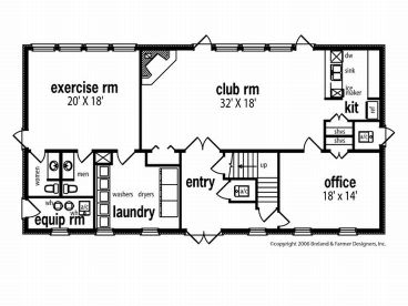 1st Floor Plan, 021C-0001
