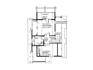 2nd Floor Plan, 010H-0016