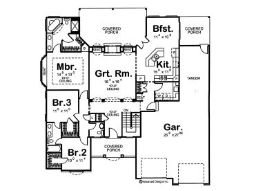 Floor Plan, 050H-0035