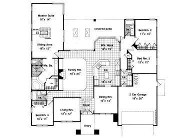 Floor Plan, 043H-0126