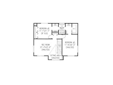 2nd Floor Plan, 044H-0022