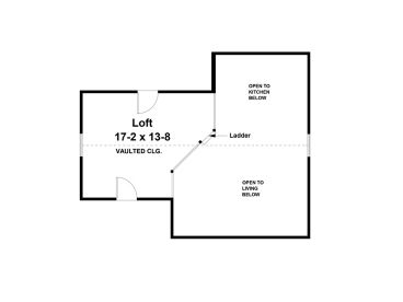 2nd Floor Plan, 001H-0235