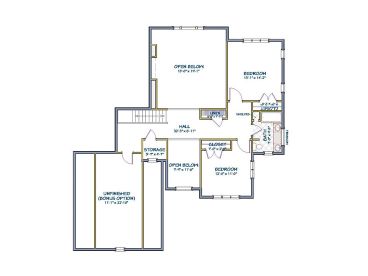 2nd Floor Plan, 067H-0014
