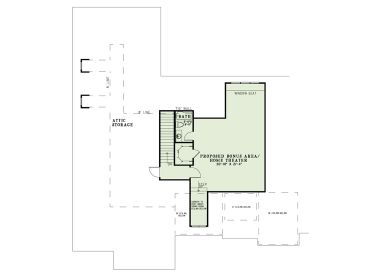 2nd Floor Plan, 025H-0290