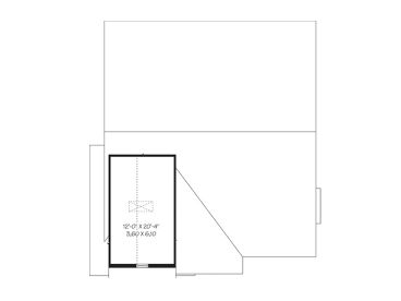 2nd Floor Plan, 027H-0257