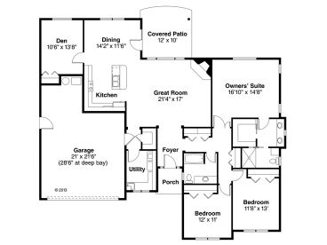 Floor Plan, 051H-0309