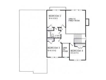 2nd Floor Plan, 045H-0015