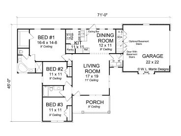 Floor Plan, 059H-0128