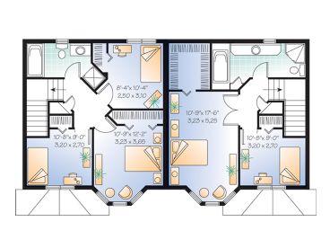 2nd Floor Plan, 027M-0025