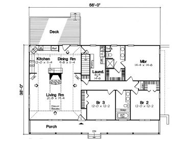 Floor Plan, 047H-0012