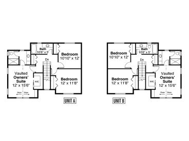 2nd Floor Plan, 051M-0028