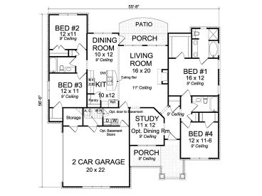 Floor Plan, 059H-0170