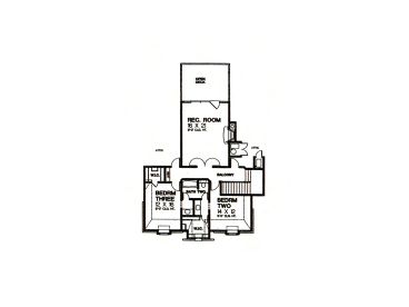 2nd Floor Plan, 002H-0103