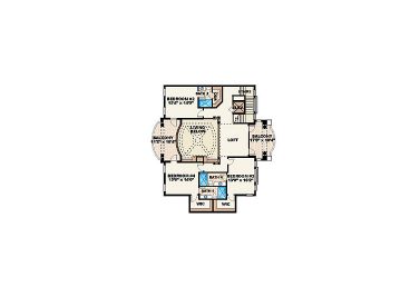 2nd Floor Plan, 040H-0071
