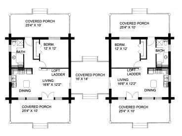 1st Floor Plan, 012M-0001