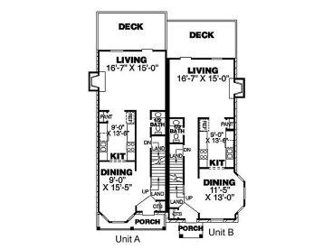 1st Floor Plan, 011M-0001