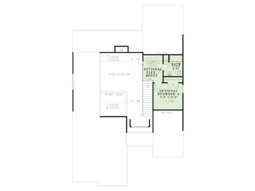 2nd Floor Plan, 025H-0260