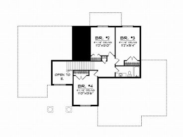 2nd Floor Plan, 020H-0109