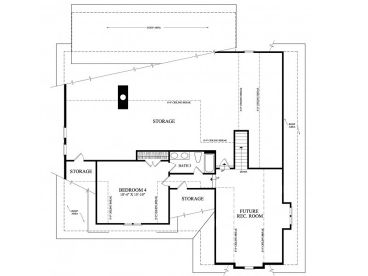 2nd Floor Plan, 063H-0013