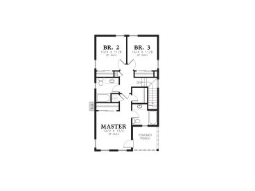 2nd Floor Plan, 034H-0382