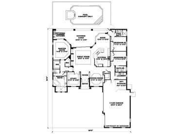 Floor Plan, 040H-0096