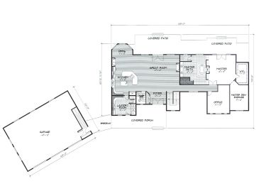 1st Floor Plan, 038H-0005
