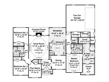 Floor Plan, 001H-0186