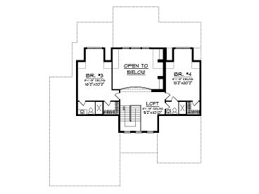 2nd Floor Plan, 020H-0217