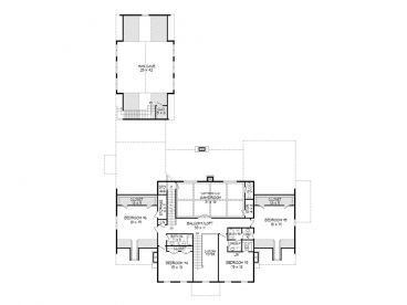 2nd Floor Plan, 062H-0064