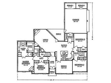 1st Floor Plan, 004H-0077