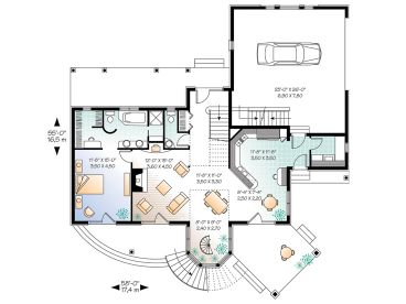 1st Floor Plan, 027H-0031