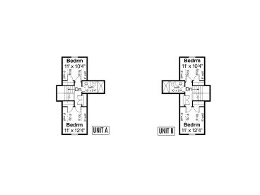 2nd Floor Plan, 051M-0032