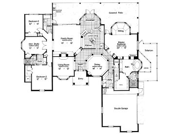 1st Floor Plan, 043H-0150